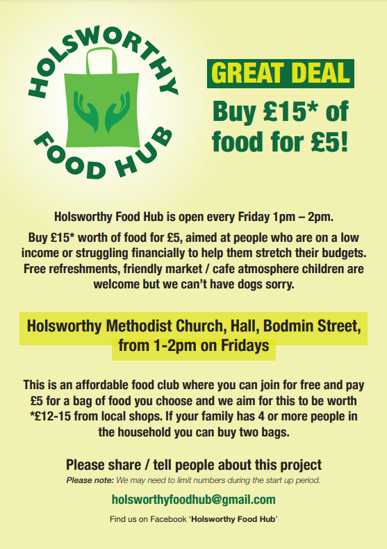 Holsworthy Food Hub poster